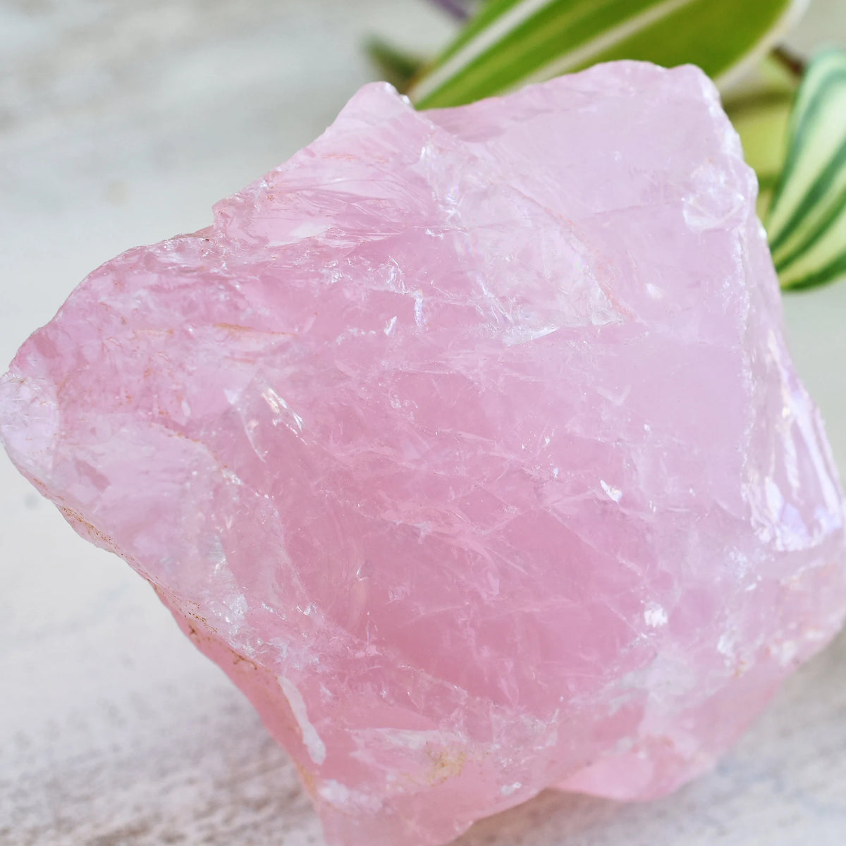 Untumbled Rose Quartz - Rose Quartz Crystal - Untumbled Crystals - Cry ...