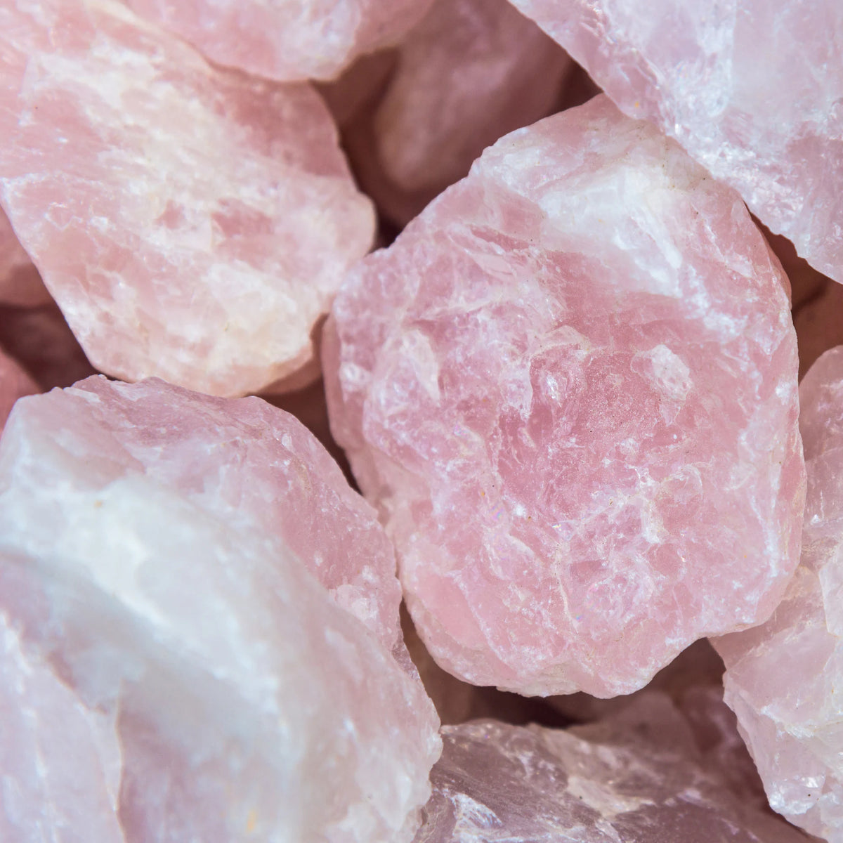 Untumbled Rose Quartz - Rose Quartz Crystal - Untumbled Crystals - Cry ...